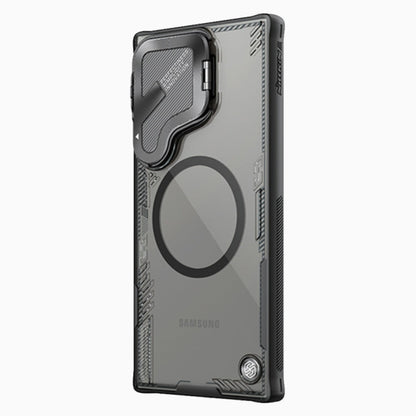 Pour Samsung Galaxy S24 Ultra 5G NILLKIN Ice Air Prop Series Étui de Téléphone Magnétique MagSafe (Noir)