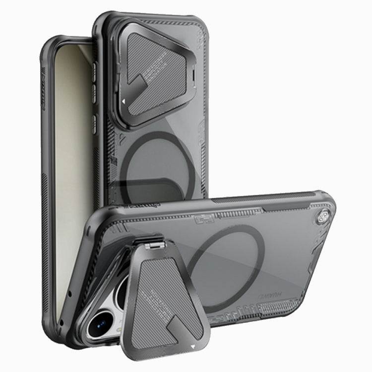 Pour Huawei Pura 70 Pro / 70 Pro+ Étui de téléphone magnétique MagSafe NILLKIN Ice Air Prop Series (Noir)