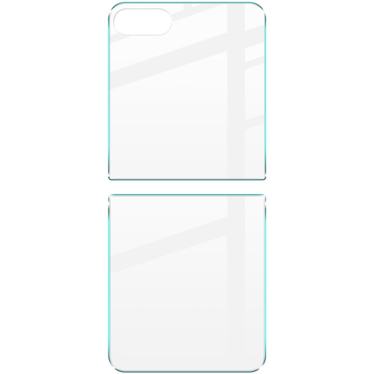 For Samsung Galaxy Z Flip5 IMAK H Series Tempered Back Glass Film Set