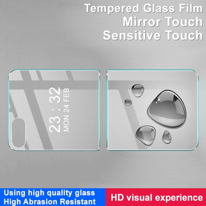 For Samsung Galaxy Z Flip5 IMAK H Series Tempered Back Glass Film Set