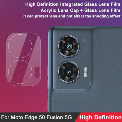 Pour Motorola Edge 50 Fusion Film de protection d'objectif en verre intégré imak haute définition