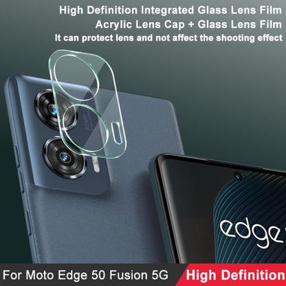 Pour Motorola Edge 50 Fusion Film de protection d'objectif en verre intégré imak haute définition