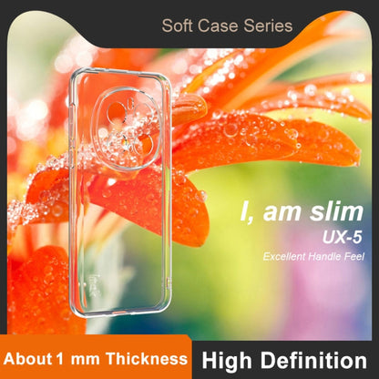 For Honor Magic7 Pro 5G imak UX-5 Series Super Slim Transparent Shockproof TPU Protective Case(Transparent)