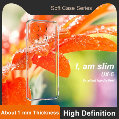 For Honor X6b imak UX-5 Series Super Slim Transparent Shockproof TPU Protective Case(Transparent)