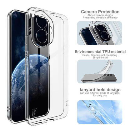 For Honor 400 Global 156.5mm imak UX-5 Series Super Slim Transparent Shockproof TPU Protective Case(Transparent)