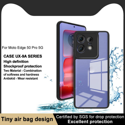 For Motorola Edge 50 Pro 5G imak UX-9A Series Four-corner Airbag Shockproof Phone Case