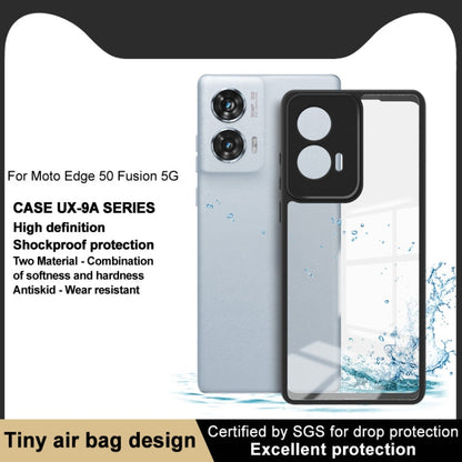 Pour Motorola Edge 50 Fusion Étui de téléphone antichoc en airbag à quatre coins série imak UX-9A