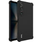 For Sony Xperia 1 VI imak Shockproof Airbag TPU Phone Case(Matte Black)