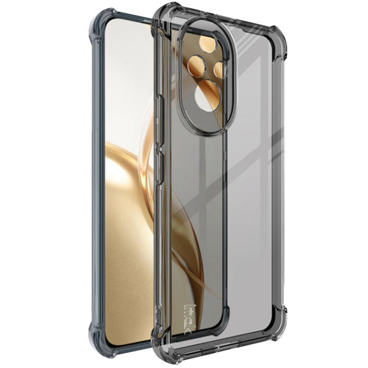 For Honor 200 imak Shockproof Airbag TPU Phone Case(Transparent Black)