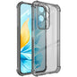 For Honor 200 Lite Global imak Shockproof Airbag TPU Phone Case(Transparent Black)