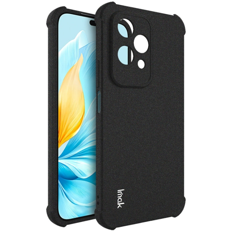 For Honor 200 Lite Global imak Shockproof Airbag TPU Phone Case(Matte Black)