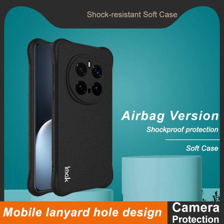 Pour l'étui de téléphone en TPU antichoc Airbag For Honor Magic7 Pro 5G (Noir mat)