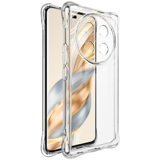 Coque de téléphone antichoc en TPU avec airbag pour Honor Magic7 Lite (Transparent)