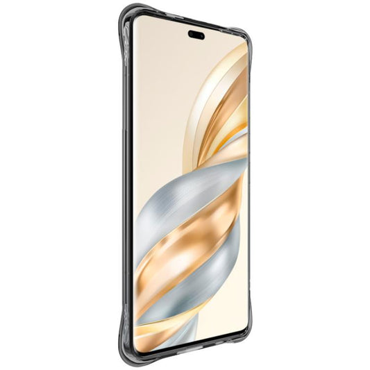 Pour Honor Magic7 Lite imak Coque de téléphone antichoc TPU Airbag (Noir Transparent)