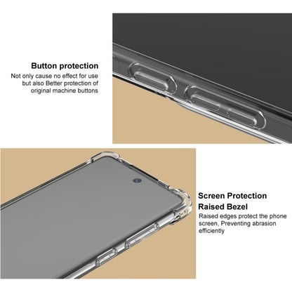 For Honor 200 Lite Global imak Shockproof Airbag TPU Phone Case(Matte Black)