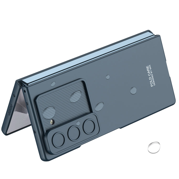 For Samsung Galaxy Z Fold6 GKK Integrated Ultra-thin Sliding Window Phone Case(Green)