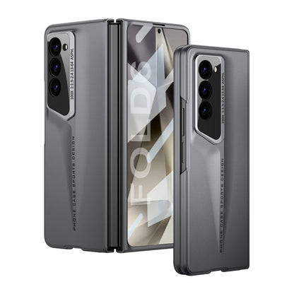 Pour Samsung Galaxy Z Fold6 GKK Coque de téléphone intégrée ultra-fine à couverture complète (Gris)