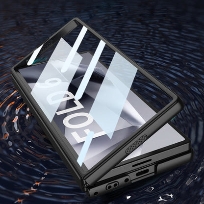 For Samsung Galaxy Z Fold6 GKK Integrated Accurate Hole Ultra-thin Square Ring Holder Phone Case(Green)