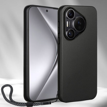 For Huawei Pura 70 Pro / 70 Pro+ ViLi TC Series Kevlar Carbon Fiber Texture Phone Case(Black)