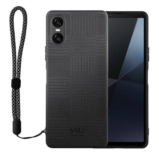 For Sony Xperia 10 VI ViLi TH Series Shockproof Phone Case(Black)
