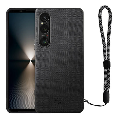 For Sony Xperia 1 VI ViLi TH Series Shockproof Phone Case(Black)