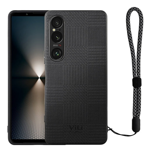 For Sony Xperia 1 VI ViLi TH Series Shockproof Phone Case(Black)