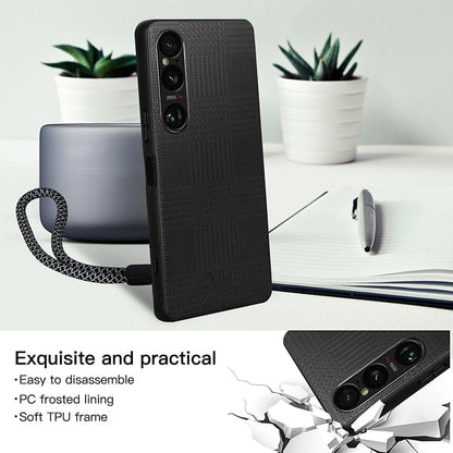 For Sony Xperia 1 VI ViLi TH Series Shockproof Phone Case(Black)