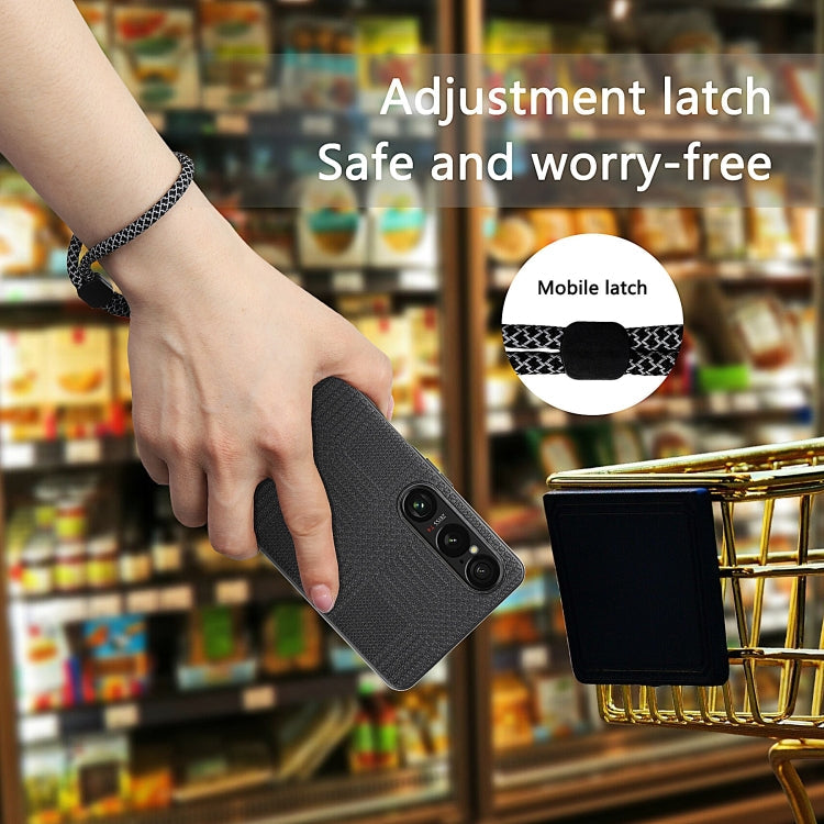 For Sony Xperia 1 VI ViLi TH Series Shockproof Phone Case(Black)
