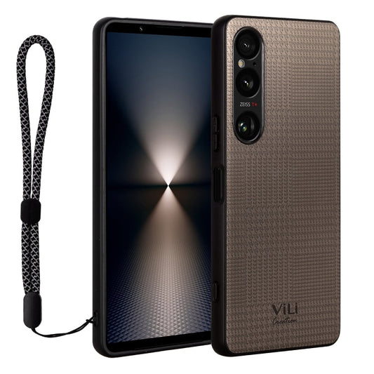 For Sony Xperia 1 VI ViLi TH Series Shockproof Phone Case(Grey)