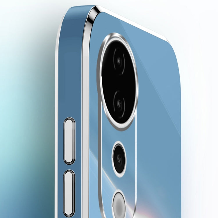 For vivo S19 Pro XINLI Straight Edge 6D Electroplate TPU Phone Case(Pink)