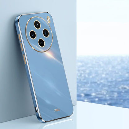 For vivo X100S XINLI Straight Edge 6D Electroplate TPU Phone Case(Celestial Blue)