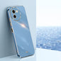 For vivo Y200i XINLI Straight Edge 6D Electroplate TPU Phone Case(Celestial Blue)