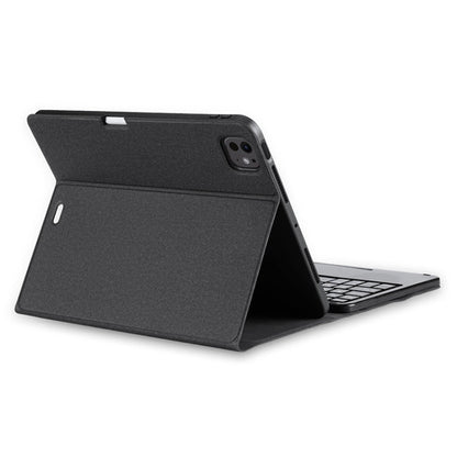 For iPad Pro 11 2024 DUX DUCIS TK Series Wireless Bluetooth Keyboard Tablet Protective Case(Black)