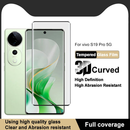 For vivo S19 Pro / V40 imak 3D Curved Full Screen Tempered Glass Film