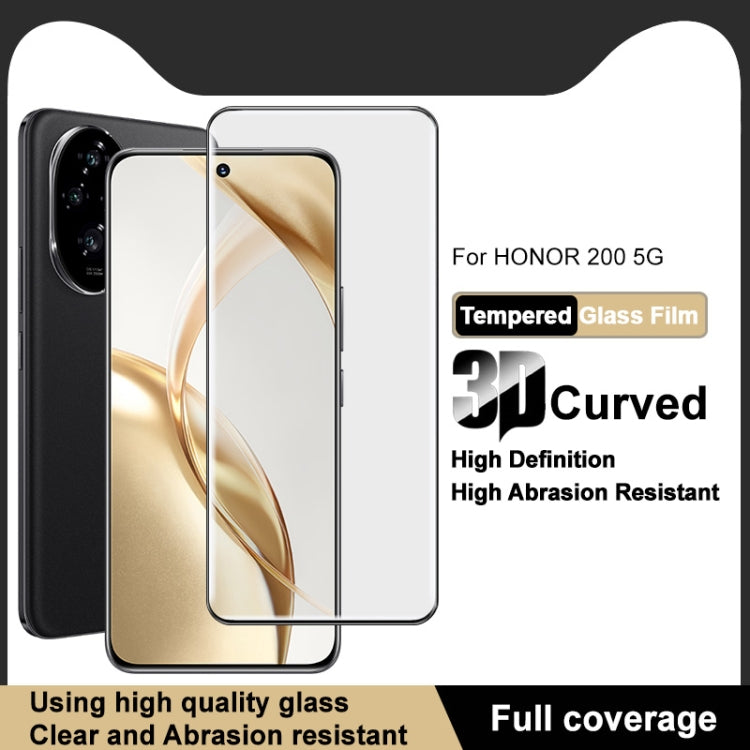 For Honor 200 imak 3D Curved Full Screen Tempered Glass Film