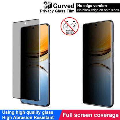 For vivo Y300 Pro 5G imak No Edge Version 3D Curved Privacy Full Screen Tempered Glass Film
