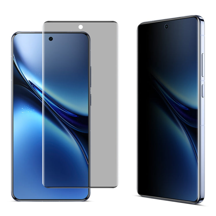 For vivo X200 Pro 5G imak No Edge Version 3D Curved Privacy Full Screen Tempered Glass Film