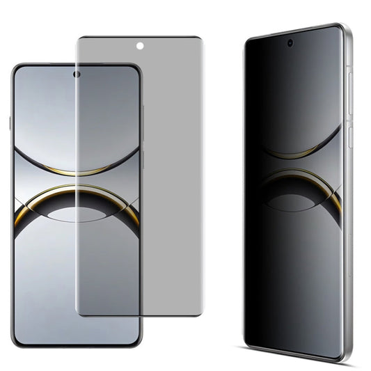 For OPPO Find X8 Pro imak No Edge Version 3D Curved Privacy Full Screen Tempered Glass Film