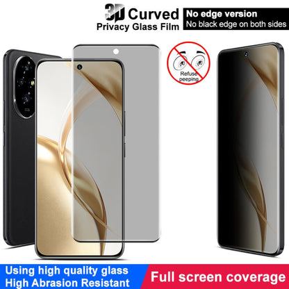 For Honor 200 imak No Edge Version 3D Curved Privacy Full Screen Tempered Glass Film
