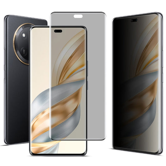 For Honor X60 Pro imak No Edge Version 3D Curved Privacy Full Screen Tempered Glass Film
