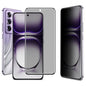 Pour OPPO Reno12 Pro Global imak Film en Verre Trempé de Confidentialité 3D Incurvé Plein Écran