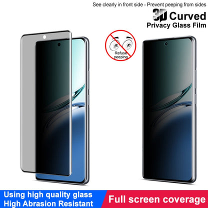 For OPPO F27 Pro+ / F27 Pro imak 3D Curved Privacy Full Screen Tempered Glass Film