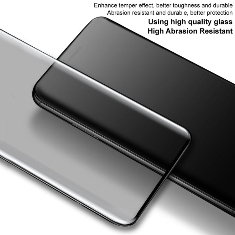Pour OPPO Reno12 Pro Global imak Film en Verre Trempé de Confidentialité 3D Incurvé Plein Écran