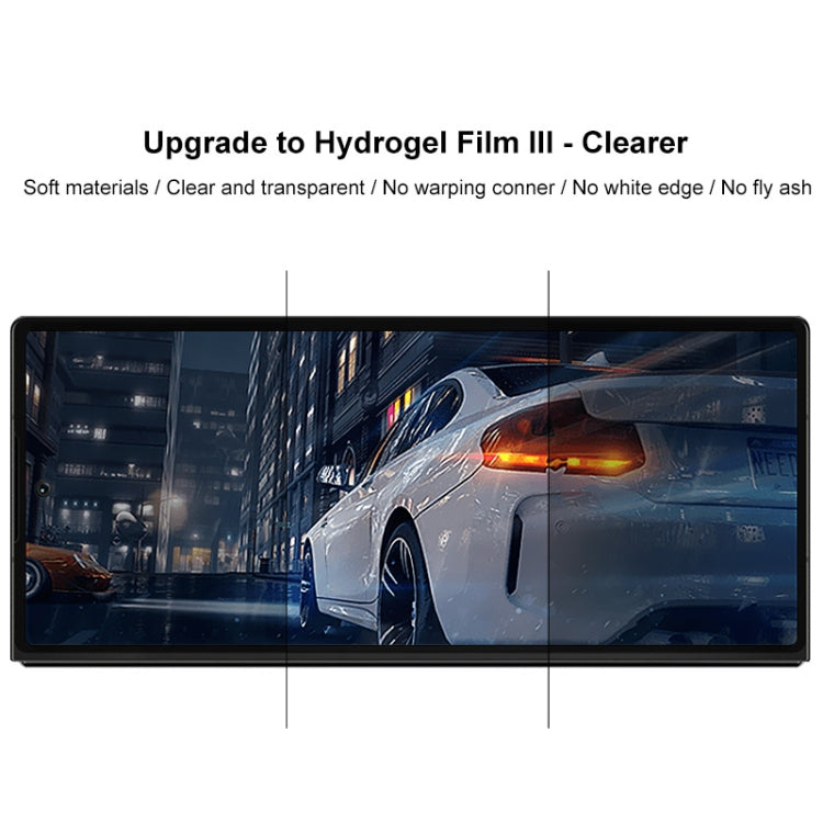 For Samsung Galaxy Z Fold6 1 Sets imak  Curved Full Screen Hydrogel Film (Outer Screen + Inner Screen)