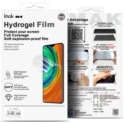 For Samsung Galaxy Z Fold6 1 Sets imak  Curved Full Screen Hydrogel Film (Outer Screen + Inner Screen)