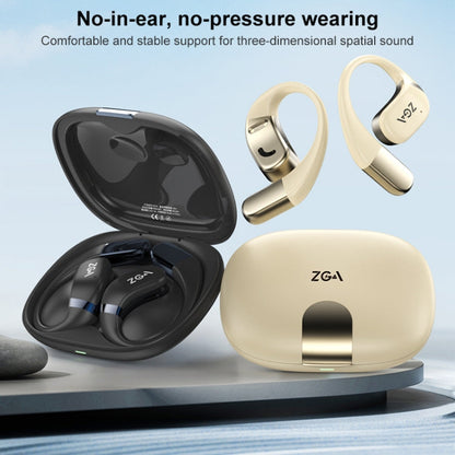 ZGA GS18 Blade AI Wireless Bluetooth Earphone(Black)