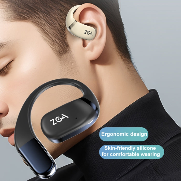 ZGA GS18 Blade AI Wireless Bluetooth Earphone(Black)