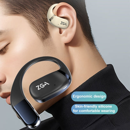ZGA GS18 Blade AI Wireless Bluetooth Earphone(Black)