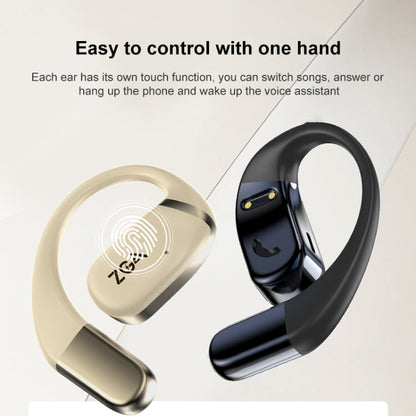 ZGA GS18 Blade AI Wireless Bluetooth Earphone(Black)