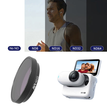 Pour filtre d'objectif d'appareil photo Insta360 GO 3S JUNESTAR, Filtre : ND32
